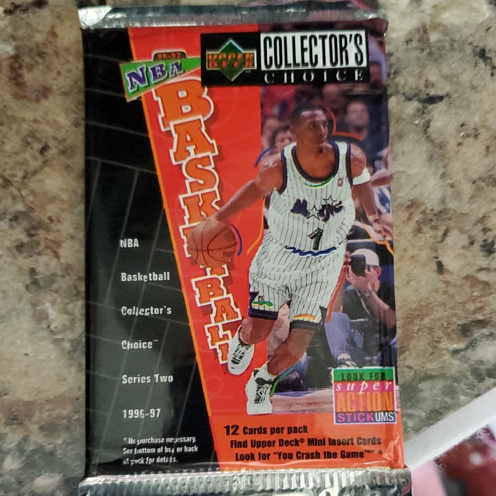 Upper Deck Collector's Choice Basketball Cards Pack